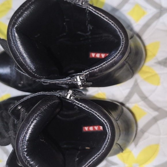 COPY - PRADA Lace Up Combat Ankle Boots Size 36 - Picture 11 of 11